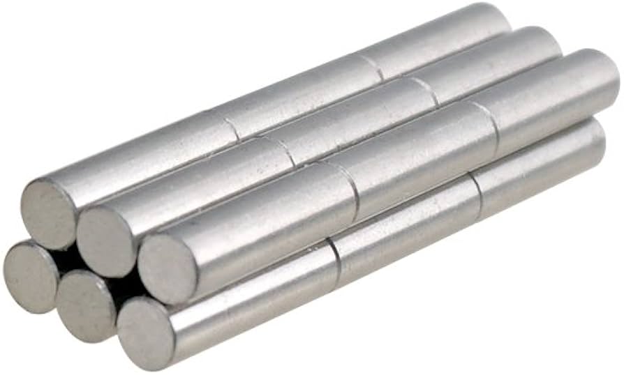 Amazon.co.jp: Fenteer 12個 アルニコ5 ギターピックアップポール